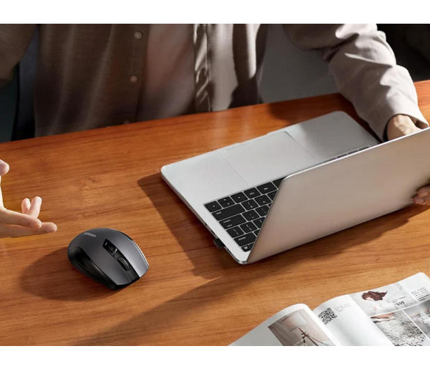 UGREEN Mysz bezprzewodowa MU006S Bluetooth 5.4 + 2.4 GHz USB-C - 1501501 - zdjęcie 4